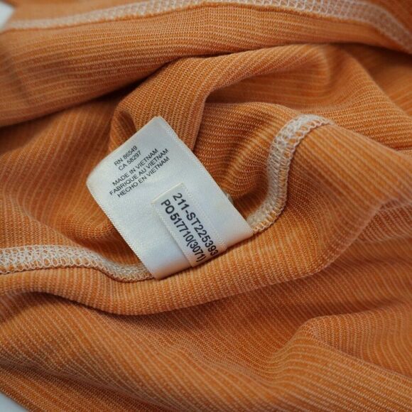 Tommy Bahama Large Orange Polo Shirt‎ Tencel Polyester Short Sleeve - Picture 13 of 13